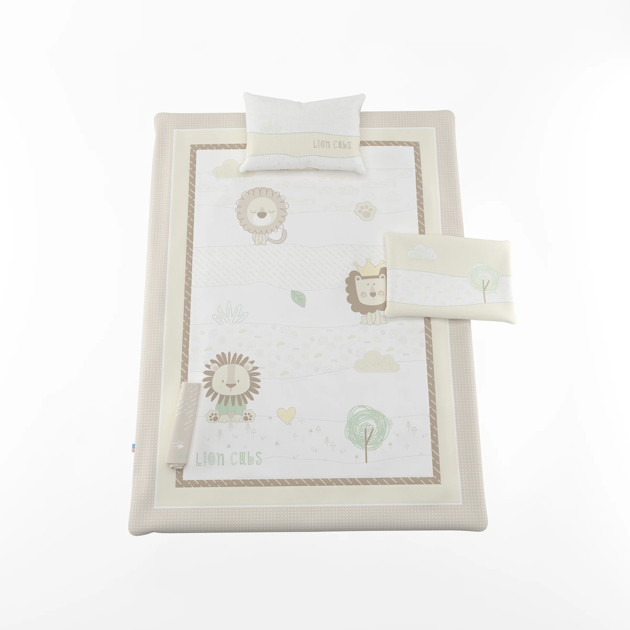 سرویس روتختی نوجوان چهار تکه Lion Cubs